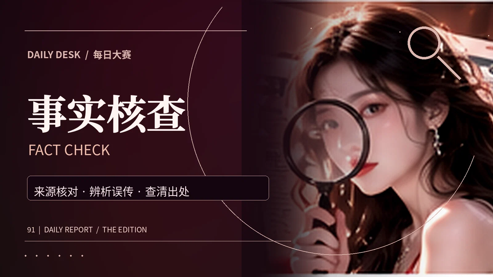 事实核查的证据方法